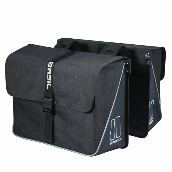 Basil Doppelpacktasche Forte Schwarz 1 Basil Doppelpacktasche Forte Schwarz