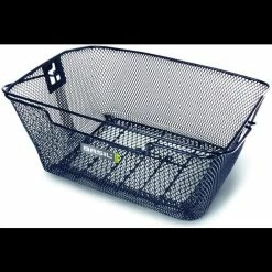 Basil Korb Capri Schwarz Engmaschig