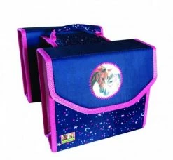 BIKE FASHION Kinder-Doppelpacktasche "Pferdefreunde"