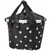 KLICKfix Bikebasket BLACK DOTS - Rixen & Kaul