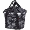 KLICKfix Bikebasket Fleur Black - Rixen & Kaul