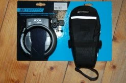 BIKE&CO MATRIX Rahmenschloss Set Defender Inkl. Kette Und Tasche Schwarz