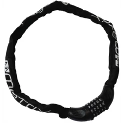 BIKE&CO MATRIX Zahlen- Kettenschloss Schwarz